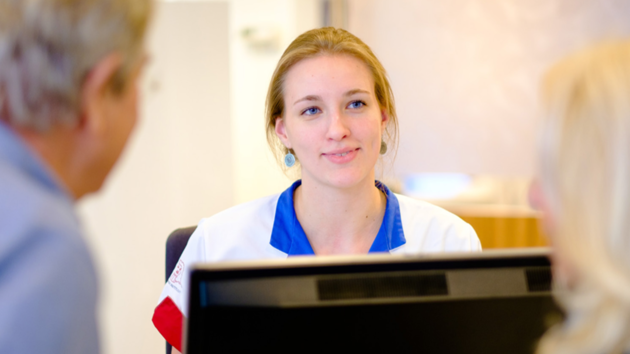 Balie front office meisje