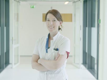 Still videoportret Nathalie Noordstrand